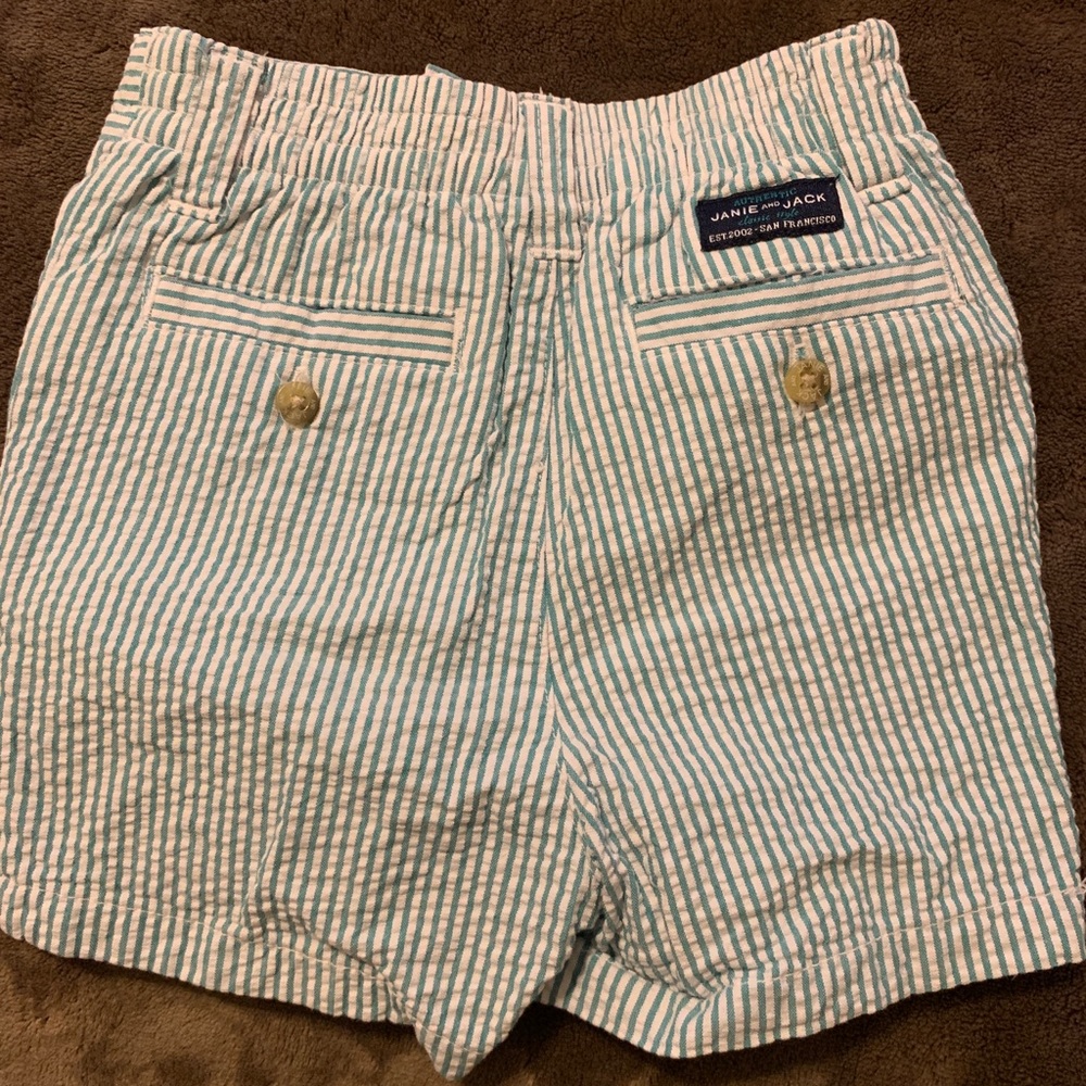 Boys shorts and button up shirt